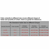 Yescom 9ft Wooden Outdoor Patio Blue Umbrella W/ Pulley Market Garden Yard Beach Deck Cafe Sunshade Yescom