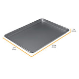 Chicago Metallic Professional Non-Stick Cooking/Baking Sheet,16.1"X12"X1", Silver Farberware