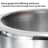 HAWKINS Triply Stainless Steel Pressure Cooker, Inner Lid Induction Cooker, (HSST15) 1.5 litres Silver HAWKINS