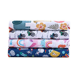 Poppy & Fritz Kids, Full Sheet Set, Stain Resistant Kids Bedding, Soft & Cozy Toddler Bedding Set (Trucks Grey, Full) Poppy & Fritz