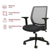 Union & Scale Staples Mesh Back Swivel Office Chair, Ergonomic Fabric Seat, Adjustable Height, Tilt Tension and Tilt Lock, Perfect as an Office or Gaming Chair Union & Scale