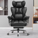 GTRACING Big and Tall Gaming Chair 400lbs Heavy Duty Office Chair with Footrest, High Back Pocket Spring Lumbar Support, Ergonomic Wide Comfy Seated Cushion for Lower Back Pain Relief, Earth-Black GTRACING