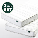 ZINUS 6 Inch Foam and Spring Hybrid Mattress, 2 Pack [New Version], Twin, Fiberglass Free, Bunk Bed Compatible, Durable Support, Certified Safe Foams & Fabric, Mattress in A Box Zinus