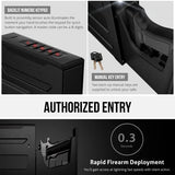 VAULTEK Essential Series Quick Access Handgun Safe with Auto Open Door and Rechargeable Lithium-ion Battery (SE20) (Slider Safe) VAULTEK