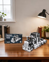 Piececool 3D Metal Puzzles T909 Trucks Model Kits for Adults to Build,DIY Hobbies Building kit Birthday Christmas Day Gifts