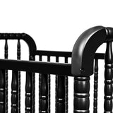 DaVinci Jenny Lind 3-in-1 Convertible Crib in Ebony, Removable Wheels, Greenguard Gold Certified DaVinci
