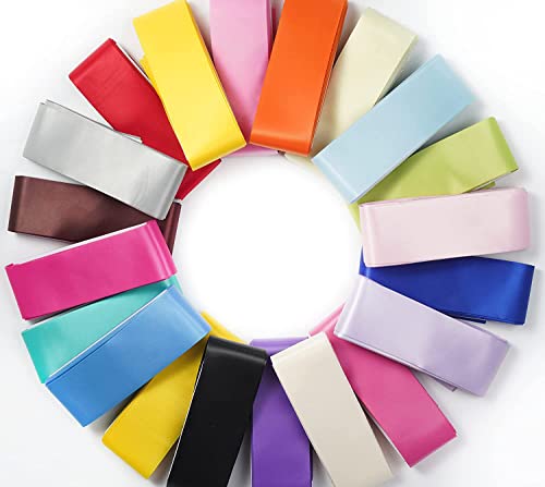 White Satin Blanket Binding Tape 2" x 4 3/4 Yards – Single Fold Satin Quilt Binding for Blanket Edges, Glossy Polyester Trim for Sewing, Quilting, Baby Blankets, Crafts, and Fabric Projects Lakesstory