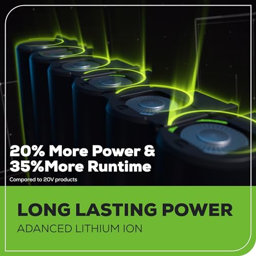 Greenworks 24V Brushless 1/2" Hammer Drill (530 in-lbs.) 2.0Ah Battery and Charger Included, DDG402 Greenworks