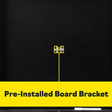 Viper Vault Deluxe Dartboard Cabinet with Integrated Pro Score ,Mahogony Finish Viper