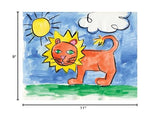 Prang (Formerly Art Street) Mixed Media Journal, Heavyweight, 8.5" x 11", 60 Sheets Prang