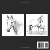 Horses: Horse Coloring Book for Adults WoodArtSupply