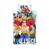 Monkey D Luffy One Piece Duvet Cover - Official Reversible Bedding Set - Single Duvet Cover and Pillowcase Set One Piece