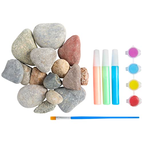 Anker Play Products 450291/DOM Glow in The Dark Rock Art Kit, Standard, Multiple Anker Play Products