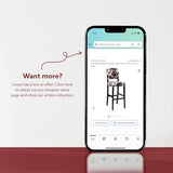 Linon Udder Madness Corey Bar Stool, 19"W x 22.5"D x 44.75"H, Brown Linon