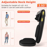 YOSSMO Shiatsu Neck and Back Massager with Heat, 8D Kneading Massage Chair Pad for Pain Relief Deep Tissue, Home Office Full Body Relaxation, Practical Gifts for Mom Dad Men Women