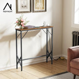 NEFROM 31.5‘’ Console Table, Skinny Entryway Table with Fast-Charging Station, Narrow Long Sofa Table, Behind Slim Couch Table for Entrance, Hallway, Living Room Decor ST-BR80-1 NEFROM