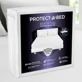 Protect-A-Bed Essential Mattress Protector King, Dust Mite Resistant, Noiseless and Odor-Resistant Mattress Cover, 100% Waterproof Top, Machine Washable, Fits 11"-18" Mattresses Protect-A-Bed