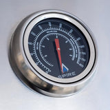 Spire 5-Burner Built-in Propane Gas Stone Island Grill w/Rear Burner, 63,000BTUs, 758 sq.in. Cooking Area, Convertible to Natural Gas, Pullout Trash Bin, 2 Halogen Light - 860-0032 Spire