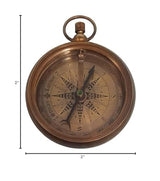 Engraved Compass for Son, Grandson | Personalized Baptism Gifts for Boys | Graduation Gift for Him (FBA - Behind You) Stanley London