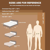Bedsure GentleSoft Fleece Blankets King Size White - Bed Blanket Soft Lightweight Plush Cozy Fuzzy Luxury Microfiber, 108x90 inches Bedsure