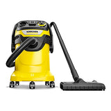 Kärcher - WD 5/P Multi-Purpose Wet-Dry Vacuum Cleaner - 6.6 Gallon - With Attachments – Blower Feature, Semi-Automatic Filter Cleaning, Space-Saving Karcher