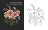 Floriography Coloring Book WoodArtSupply