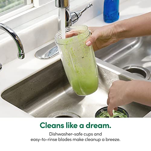 nutribullet Pro 900 Watt Personal Blender - 13-Piece High-Speed Blender/Mixer System, Champagne NutriBullet