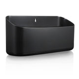 Picowe Magnetic Laundry Storage, Large Lint Holder Bin for Laundry Room, Space-Saving Trash Container Hanging on Dryer, Washer or Wall Mount Trash Bin, M - Black Picowe