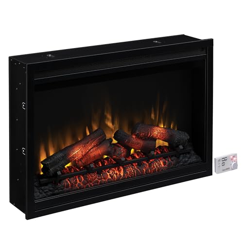 ClassicFlame 36" Traditional Built-in Electric Fireplace Insert, 120 volt