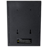 GunVault MiniVault - Quick Access Automatic Slide-Out Handgun Safe with Patented No-Eyes® Keypad (1 Pistol Capacity) GunVault