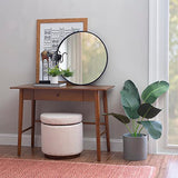 Linon Melissa Mid-Century Walnut Desk, 42" W x 19" D x 30" H Linon