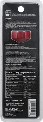 Good Cook Classic Digital Thermometer NSF Approved GoodCook