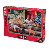 Anatolian Puzzle - Dog Family, 260 Piece Jigsaw Puzzle, #3340 Anatolian