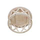 IC International Concepts International Concepts Round Ceylon Coffee Table, Unfinished IC International Concepts