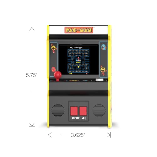Arcade Classics Pac-Man - Retro Mini Arcade Game, Full Color Screen, Classic Handheld Electronic Game Console, 90s Toy, Great Gift for Kids 8+ Arcade Classics