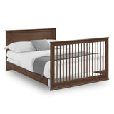 Delta Children Penelope 6-in-1 Convertible Crib - Greenguard Gold Certified, Teak Brown