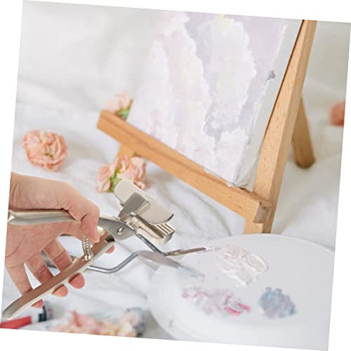 PLAFOPE Canvas Plier Tool for Artists Adjustable Canvas Stretching Clamp 2-Piece Set for Painting Supplies and Artwork PLAFOPE