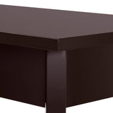 ChooChoo Narrow Console Table, Chic Accent Sofa Table, Entryway Table, Espresso ChooChoo