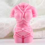 XIAOSHUI Body Candle Molds Women Body Candle Mold Female Human Body Silicone Candle Molds Body Resin Casting Mold for Candle Making Epoxy Aromatherapy Gypsum Clay Craft