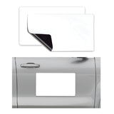 Wevdn 2 PCS 17''×12'' Blank Magnets, Rounded Corners Flexible Car Door Magnets Signs, Blank Magnet for Vehicle to Advertise Business & Prevent Scratches Dents, Car Accessories Wevdn