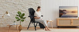 Ezencon Foldable Electric Massage Chair with Heat, Shiatsu, Kneading, Vibration, Full Body Relaxation, Adjustable Backrest & Neck Height,for Dad Mom Women Men Ezencon