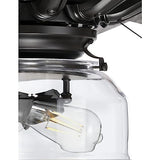 Progress Lighting P250000-129 Springer Collection DC Motor Windmill Farmhouse, 60-Inch, 12-Blade Ceiling Fan, Architectural Bronze Progress Lighting