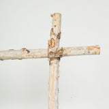 LANAZU 7.4ft Natural Birch Wood Wedding Arch, Square Backdrop Stand, Photography Stand, Rustic Wedding Arbor Decor, Wedding Backdrop, Ceremony Arch LANAZU