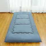 Japanese Floor Mattress Futon Mattress, 39” x 80" Sleeping Tatami Mat 2.5" Thicken Foldable Roll Up Shikibuton Pad Dormitory Pad Kids Floor Lounger Pillow Bed For Adult Kids, Grey, Twin Size FindPanda