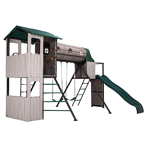 Lifetime Adventure Tunnel Swing Set Playset Lifetime