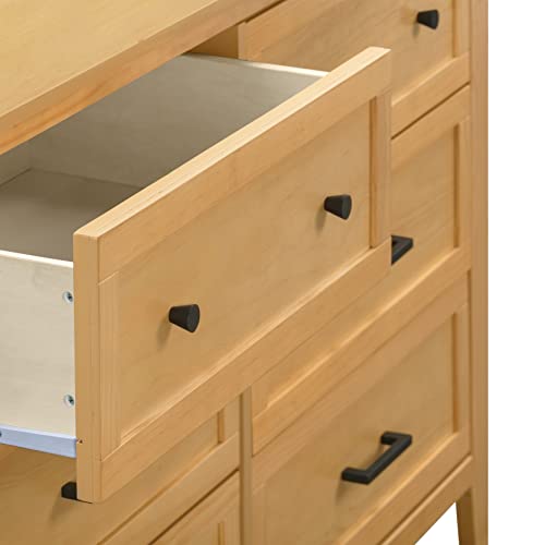 Davinci Sawyer Farmhouse 6-Drawer Dresser in Honey DaVinci