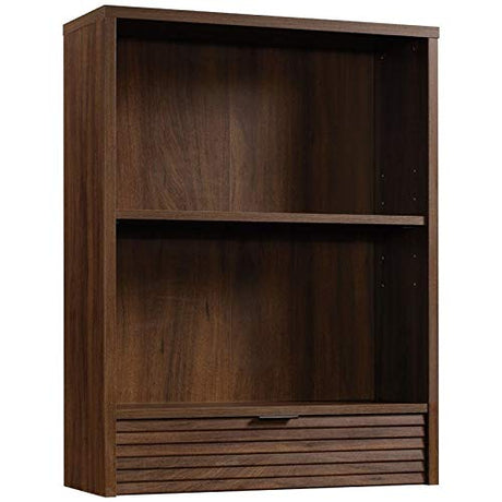 Sauder Englewood Engineered Wood Library Hutch in Spiced Mahogany Sauder