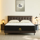 JDZ-YOVMEE Full Mattress 10 Inch Hybrid Mattress in a Box Memory Foam & Individual Pocket Spring Motion Isolation Edge Support Pressure Relief Medium Firmness Certified Foams & Fabric Fiberglass Free JDZ-YOVMEE