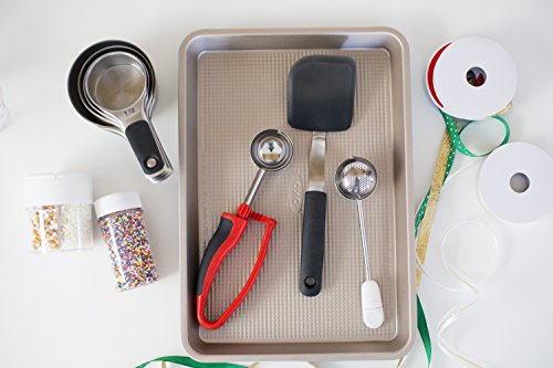 OXO Good Grips Silicone Cookie Spatula, Gray, 3 inches OXO