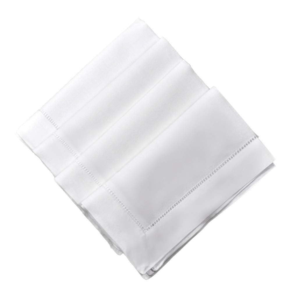 20 x 20 Inch Linen Napkins White Cloth Napkins Set of 4 Dinner Napkins Cloth Washable White Linen Napkins White Dinner Napkins Fabric Napkins Servilletas De Tela para Mesa